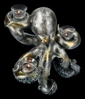 Large Octopus Figurine as Tealight Holder