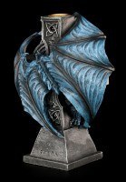 Candle Holder Dragon - Draco Candela by Anne Stokes