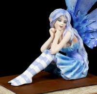 Elfen Figur - Book Muse Fairy