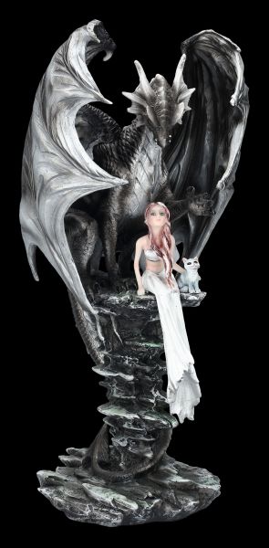 Fairy Figurine - Nya with big Dragon