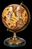 Globe - Antique Map with Marble Base