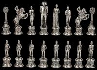 Schachfiguren Napoleon - Metall mittelgroß