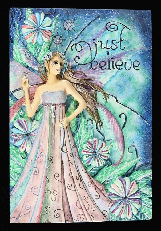 Fairy Wall Plaque - Just Believe