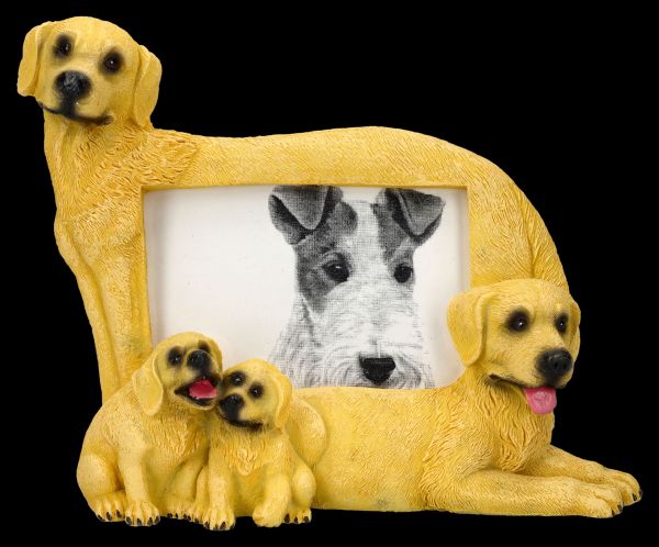 Picture Frame - Dog Family Labrador