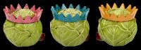 Rosenkohl Figuren 3er Set - Drei weise Sprouts