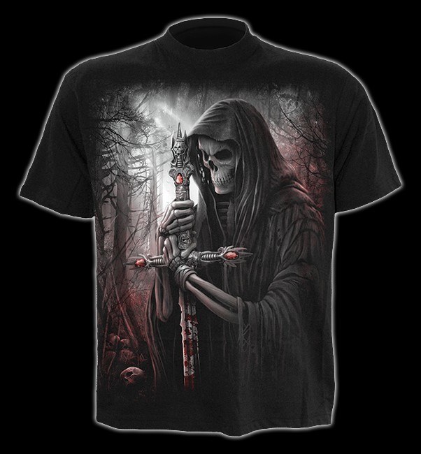 T-Shirt Gothic Reaper - Soul Searcher