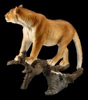 Cougar Figurine on Limb