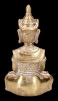 Buddha Teelichthalter - Goldfarben klein