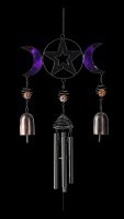 Wind Chime - Wiccan Triple Moon
