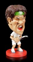 Funny Sports Figurine - Bobblehead Male Tennis Player