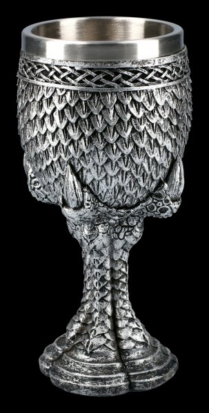 Fantasy Goblet - Dragon Claw Grey Scale