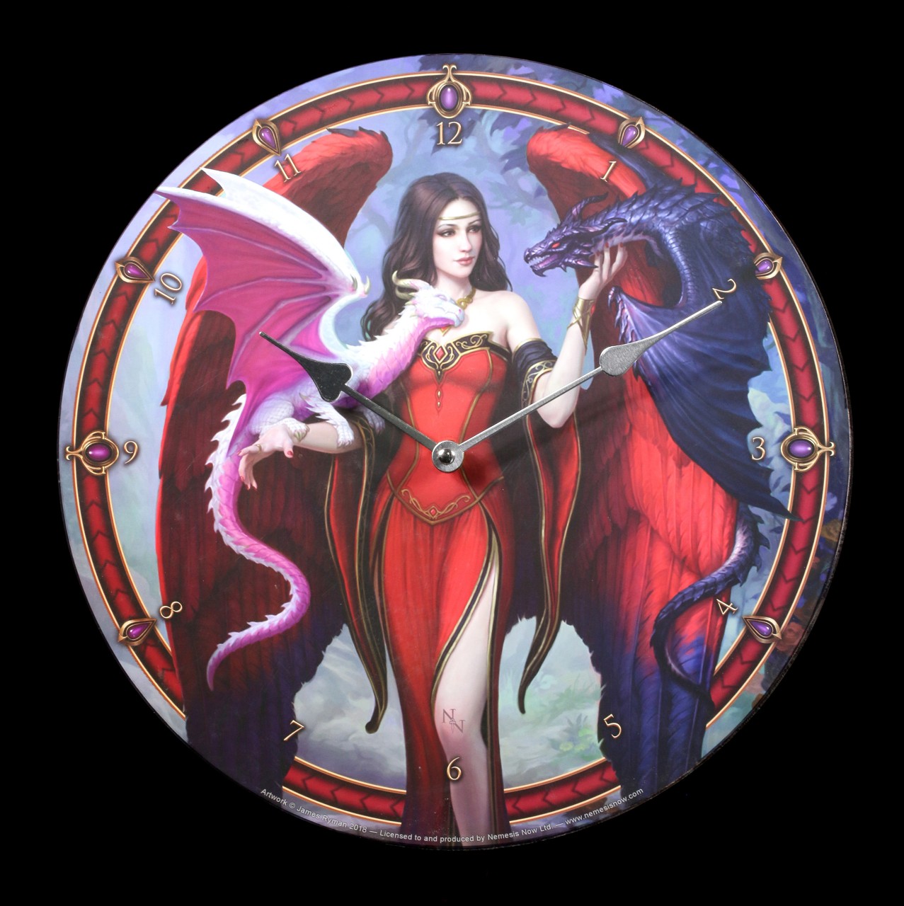 Wall Clock - Dragon Mistress