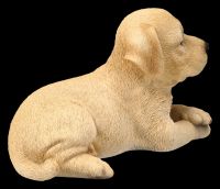 Labrador Puppy Figurine Lying