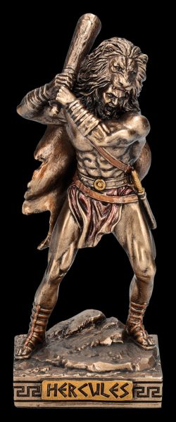 Herkules Figur klein - Herakles Held im Olymp