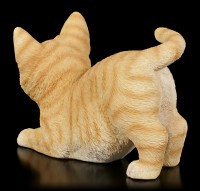 Baby Cat Figurine - Playing Orange Tabby