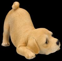 Dog Figurine - Labrador Puppy Wants to Play