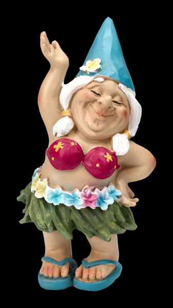 Garden Gnome Figurine - Summer Lady