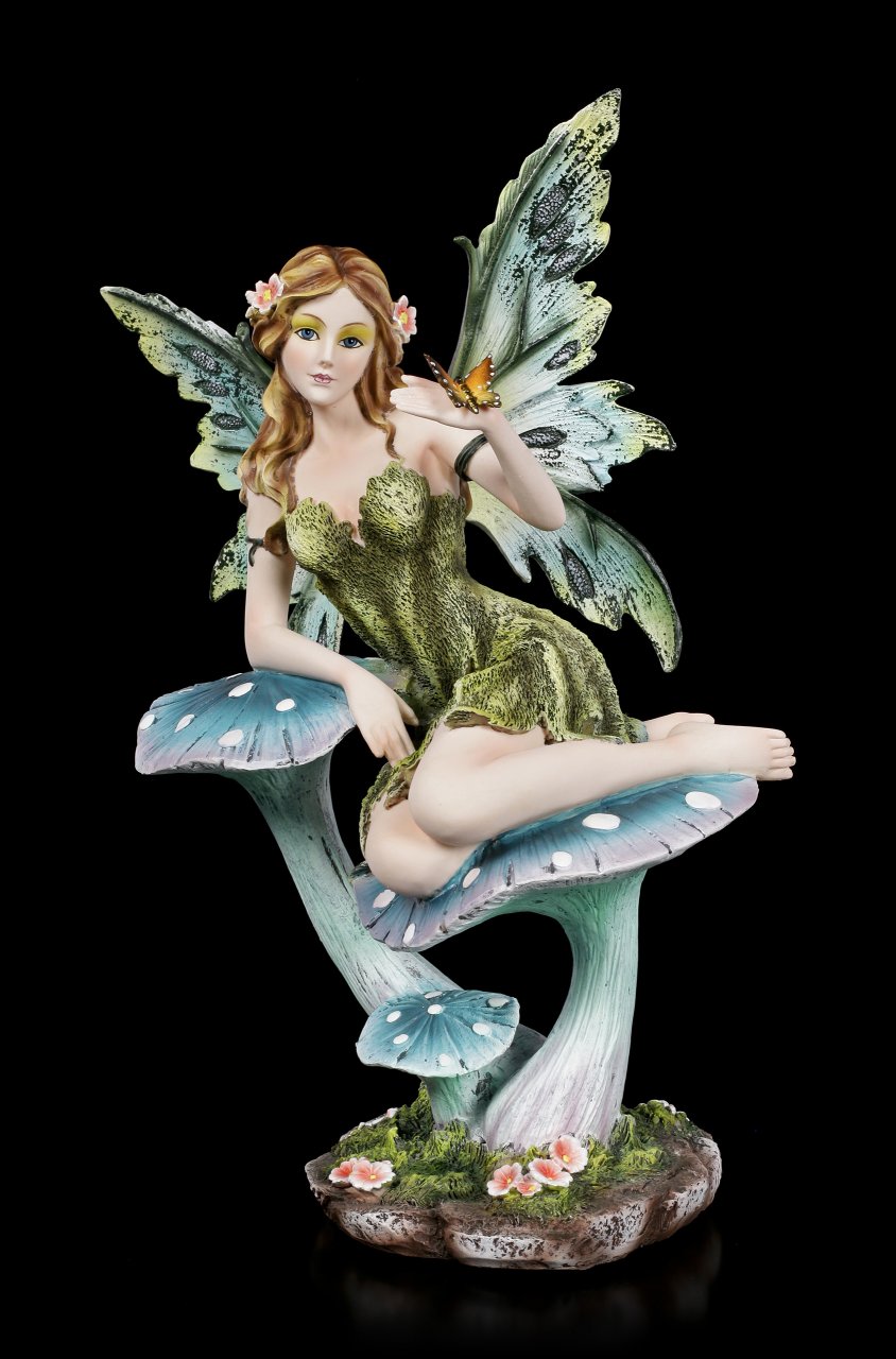 Elfen Figur - Paige mit Schmetterling