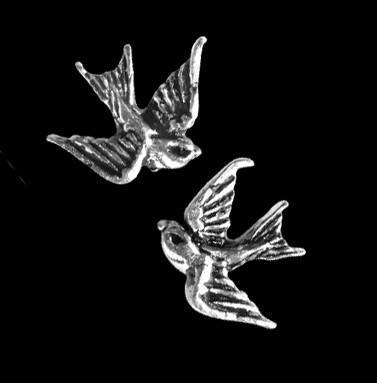 Earrings - Swallow Studs (Pair) - Alchemy UL17