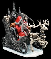 Sensenmann Weihnachtsfigur im Schlitten - Slay Bells