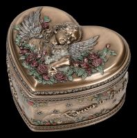 Katzenurne Herz mit Engel - Forever in Our Hearts