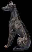 Dog Figurine - Greyhound Bronze Effect