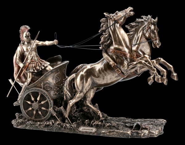 Achilles Figurine - In Chariot for Battle