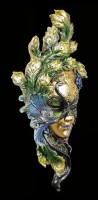 Venetian Mask - Peacock Garden - colored