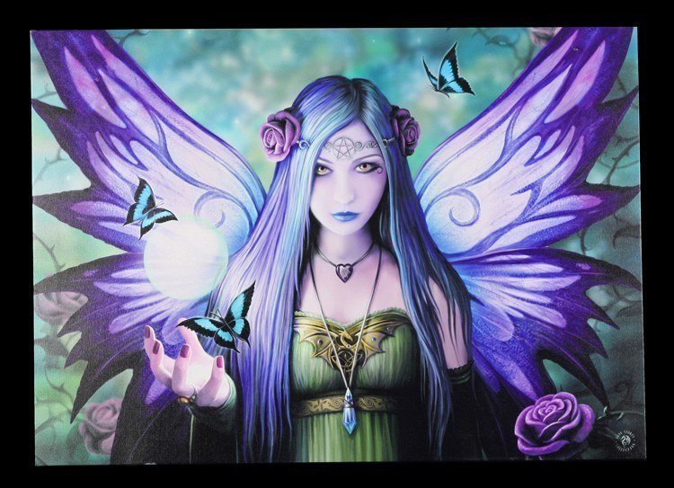 Large Canvas - Mystic Aura by Anne Stokes