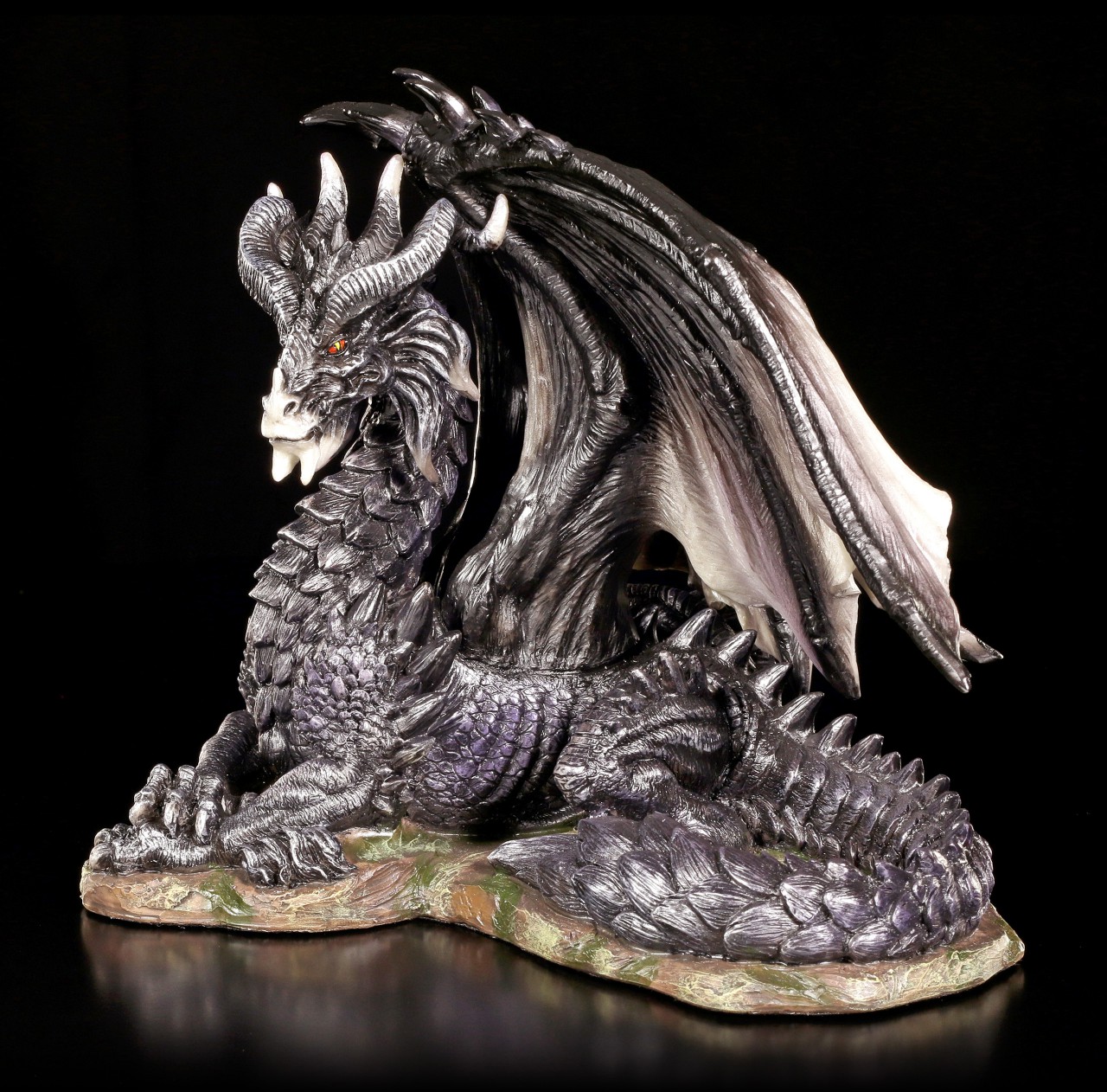 Drachenfigur - Legendary Dark Dragon