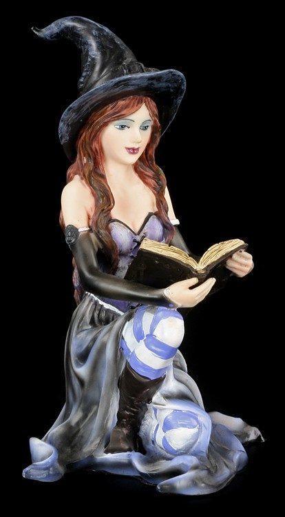 Witch Figurine - Artemisia with Spell Book