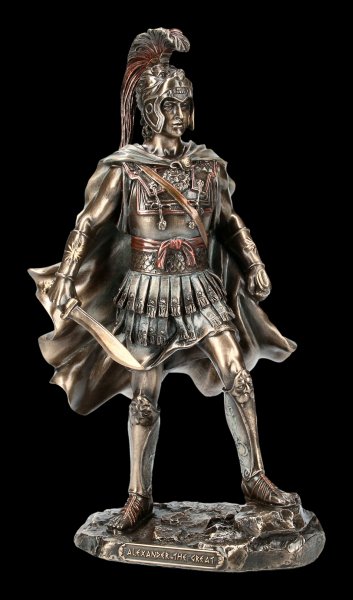 Alexander der Große Figur mit Schwert klein