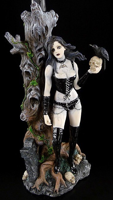 Fantasy Lady Candle Stick - Tree of Souls