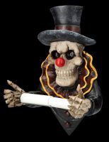 Toilet Paper Holder - Skeleton Horror Clown