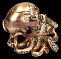 Steampunk Skull - Octopus with Gas Mask