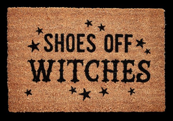 Fußmatte Hexen - Shoes Off Witches