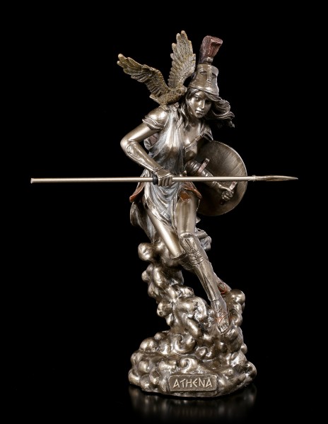 Athena Figur - Griechische Göttin mit Eule