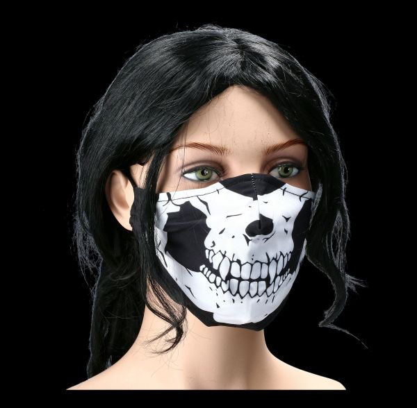 Classic Skull Reusable Face Covering