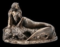 Mermaid Figurine - Sirens Lament bronzed