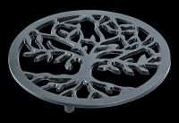 Tree of Life black Trivet
