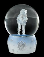 Snow Globe Horse - Snow Crystal