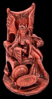 Keltische Göttin Figur - Queen Maeve - rot