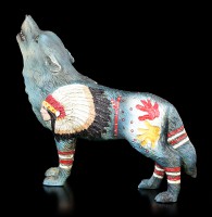 Wolf Spirit Figur - Häuptling