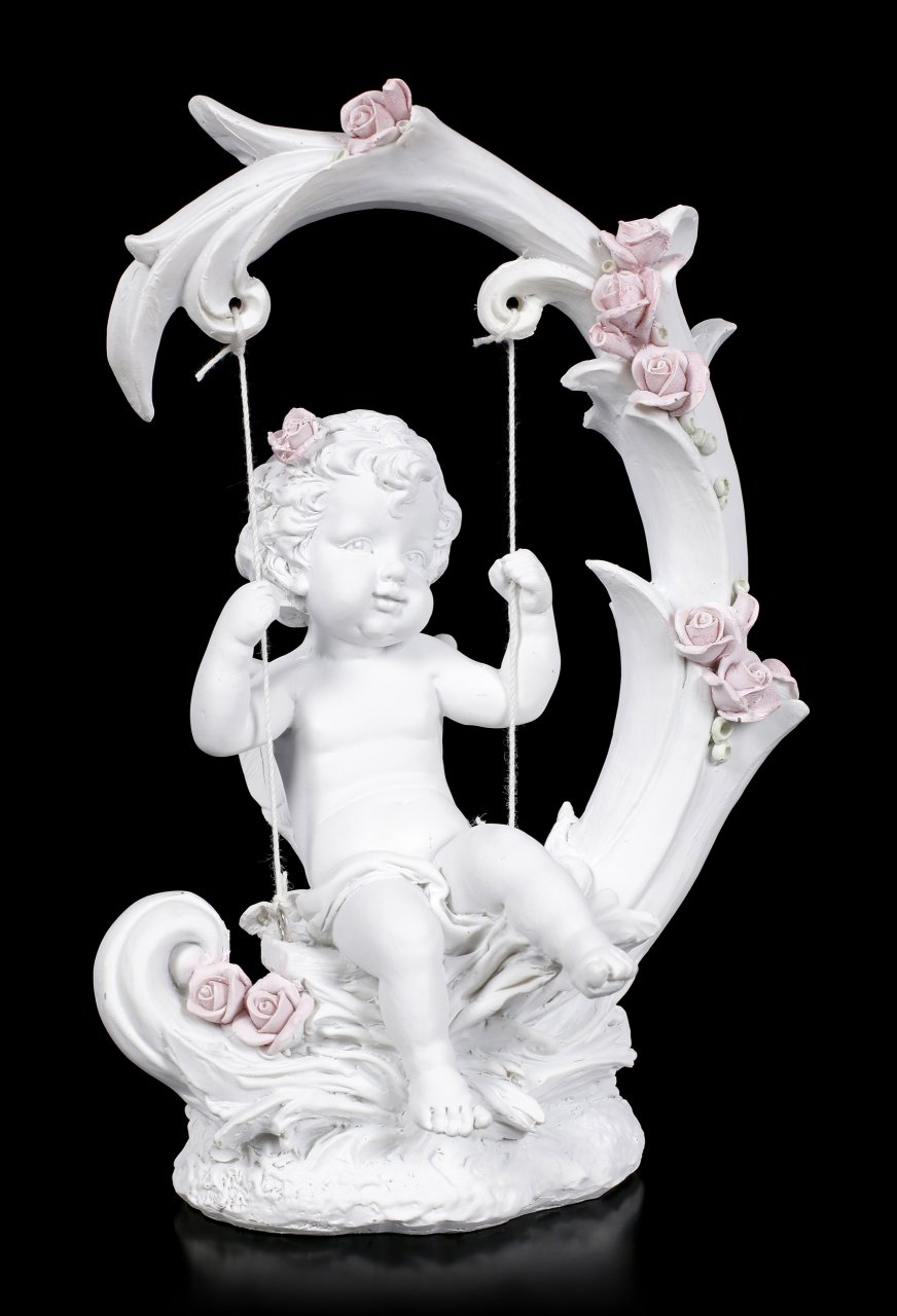 Angel Figurine - Cherub on Swing