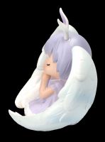 Praying Angel Figurine with Wings purple