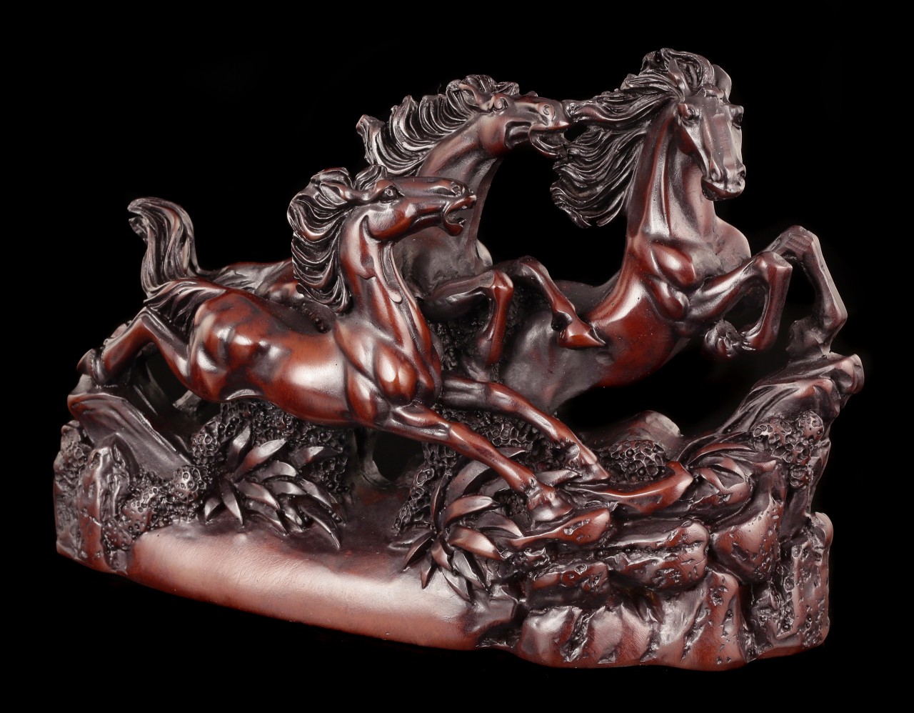 Galloping Horses Figurine