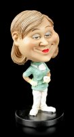 Funny Job Figurine - Bobblehead Female Dentist