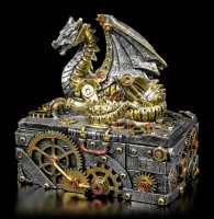 Steampunk Drachen Schatulle - Secrets of the Machine