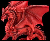 Dragon Figurine red - Fire Dragon Tailong