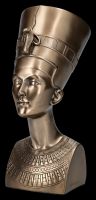 Nefertiti Bust - bronzed